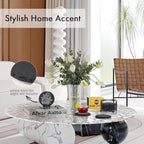 Slate Coasters Set of 8 with Metal Holder, Modern Stone Coasters for Drinks - Image 5