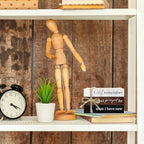 Decorative Books For Home Decor, Coffee Table Faux Wood Book Stack Decor, I Still Remember Modern Stacked Book Decor, Stacked Display Books For Shelf Mantel Nightstand Display, Three Pieces -C(07) - Image 5