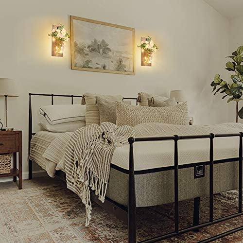 Wall Decor Mason Jar Sconces - Home Decor Hanging Wall Art - Image 3