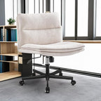 EMIAH Armless Office Desk Chair - Image 6