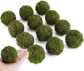Decorative Moss Balls Set - Fake Moss Balls for Bowl Fillers, Centerpiece Decor, Home Decor, Vase Filler, Wedding Decor, Table Arrangement, Coffee Accents, DIY Crafts (Small - 2"-Set of 12) by Byher