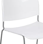 Flash Furniture HERCULES Series 5 Pack 880 lb. Capacity White Ultra-Compact - Image 7