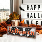 Vintage Halloween Black Cat Decorations for Office Home Table Mantel Shelf - Image 3