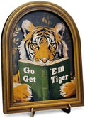 3D Motivational Tiger Table Decor Sign Vintage Wall Art 8x10 Inch by Unknown