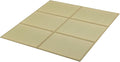 FULI Japanese Tatami Mattress, Foldable Igusa Rush Grass Tatami Rug, Natural by FULI