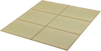 FULI Japanese Tatami Mattress, Foldable Igusa Rush Grass Tatami Rug, Natural by FULI