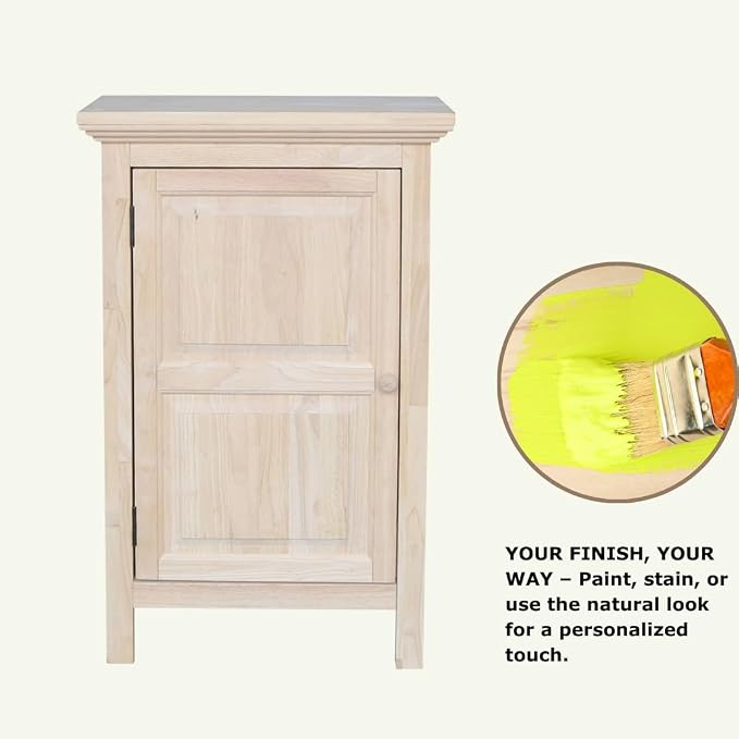 International Concepts Home Accents Unfinished 36" Single Jelly Cabinet - Image 4