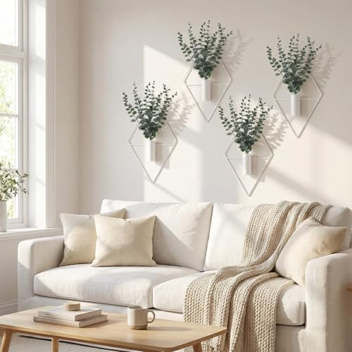 Jexine Hanging Artificial Planters Wall Decor - Image 4