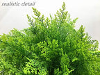CATTREE Artificial Shrubs Bushes, Plastic Plants Fern Leaves Fake Persian Grass Wedding Indoor Outdoor Home Garden Verandah Kitchen Office Table Centerpieces Arrangements Christmas Decoration 8 pcs - Image 6