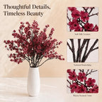 Mandy's 6 Bundles Artificial Mauve Baby’s Breath Flowers - Image 4