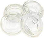 Heavy-Duty Clear Glass Coasters – Floor Protectors - Image 4