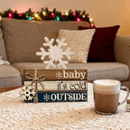 4 Pcs Winter Centerpieces for Table Winter Table Decorations - Image 6