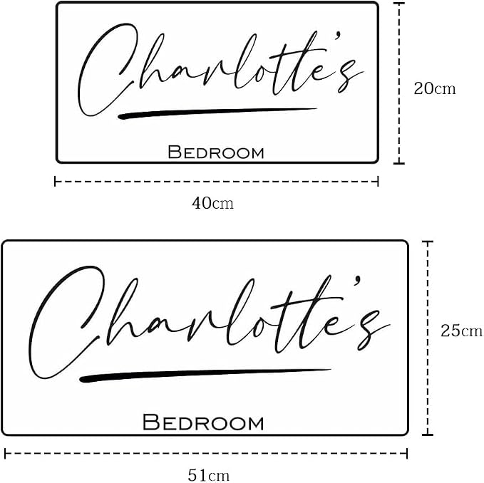 VEELU Personalized Name Mirror Light Up LED Wall Decoration - Image 9
