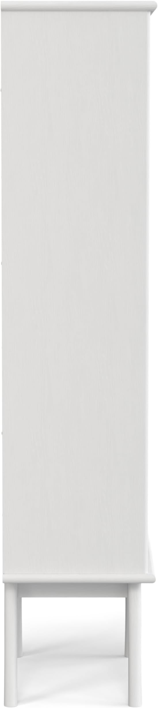 SIMPLIHOME Draper Solid Hardwood 64 inch x 22 inch Mid Century Modern Bookcase - Image 13