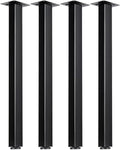 LCSDLHLSY Table Legs 32 inch, Adjustable Square Furniture Legs, by LCSDLHLSY