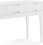 SIMPLIHOME Harper SOLID HARDWOOD 54 Inch Wide Mid Century Modern Console Sofa - Image 8