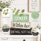 Christian Table Decor for Home, Inspirational Religious Gifts for Women - Image 4