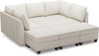 Belffin Modular Sectional Sofa Bed - Image 9