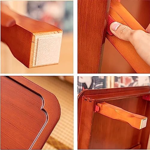 Folding Square Tea Coffee Table, Household Kang Table, Low Wooden Table - Image 6