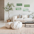 4 Pieces Green Bathroom Decor Christian Wall Decor Motivational Religious Prayer Sign with Eucalyptus Tropical Leaves for Home Living Room Office Bedroom Bathroom(Green Leaf, 10x4 In) - Image 2