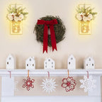 Rustic Wall Sconces Mason Jar Sconces with Remote Control LED Fairy Lights - Image 2