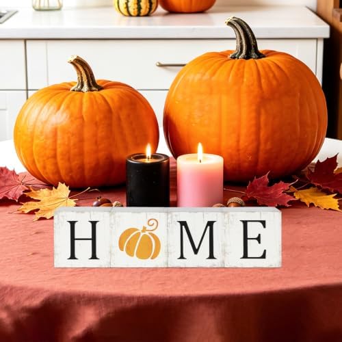 COCHIE Vintage Fall Decorations Set for Home Office Tabletop Shelf Indoor - Image 6