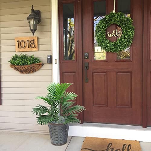 Beebel 30" Artificial Palm Plants Leaves Tropical Greenery Bush Imitation Faux Fake Palm Tree Leaf for Home Kitchen Party Flowers Arrangement Wedding Decorations - Image 6