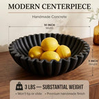 OAKOA Black Decorative Bowl Decor - Black Bowl Decor - Entryway Key Bowl - Image 4