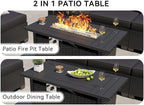 Aoxun Outdoor Patio Furniture Set - Image 9