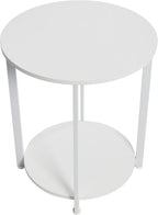 Household Essentials Jamestown Round Side End Table - Image 6