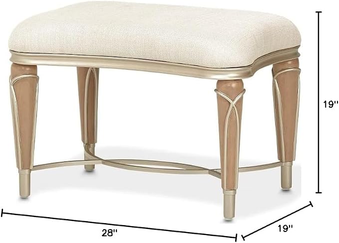 MICHAEL AMINI Villa Cherie Ottoman - Image 2