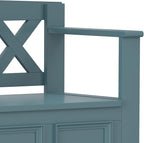 SIMPLIHOME Amherst Entryway Storage Bench - Image 12