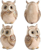 Smadeer Owl Statue Home Decor Cute Boho Owl Figurine Gift for Bird Lovers - Image 3