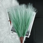 Mandy's 20 Stems Gradient Green Silk Pampas Grass Bouquet - Image 4