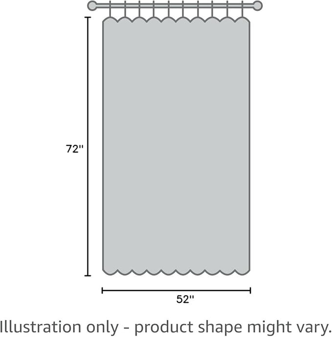 MIULEE Dusty Blue Linen Curtains 52x72 Inch 2 Panel - Image 8