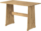 Furniture Dash Solid Wood Corner Dining Set 64.8" W x 19.9" D x 33.4" H- - Image 5