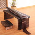 Couch End Table Wooden Floor Table - Image 3