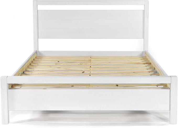 Grain Wood Furniture Loft King Size Solid Wood Bed - Image 4