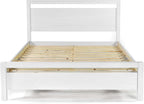 Grain Wood Furniture Loft King Size Solid Wood Bed - Image 4