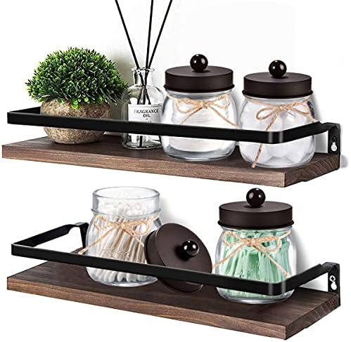 SheeChung 4 Pack Glass Mason Jar Qtip Holder, Bronze Stainless Steel Lids - Image 4