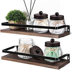 SheeChung 4 Pack Glass Mason Jar Qtip Holder, Bronze Stainless Steel Lids - Image 4