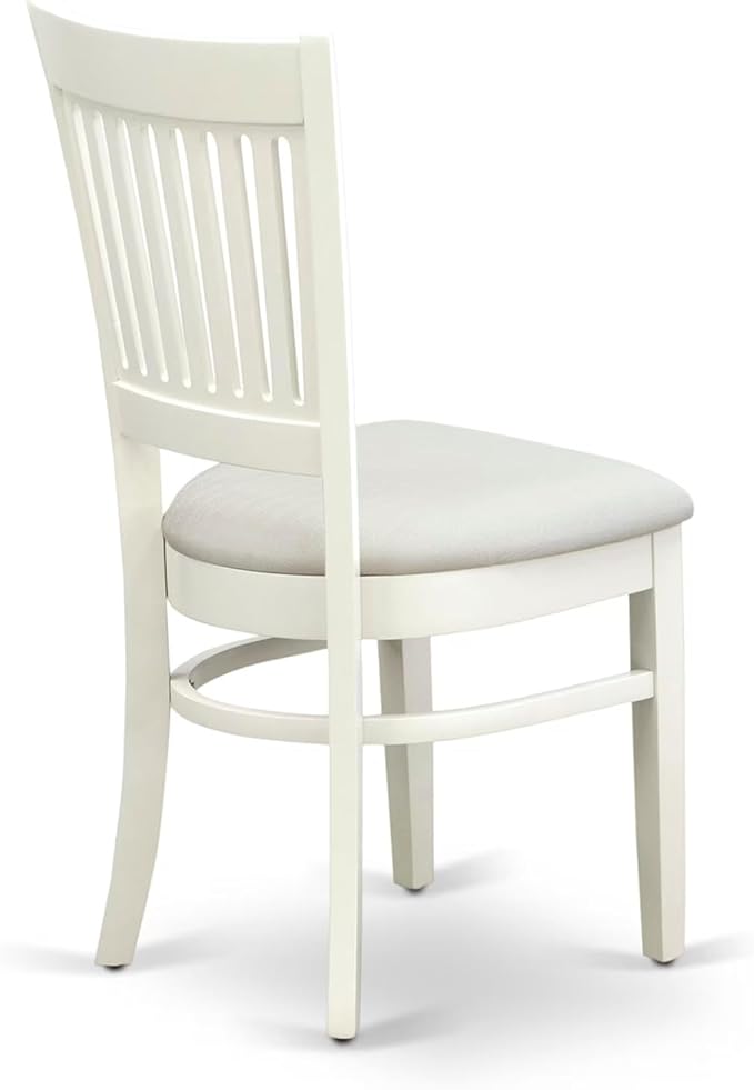 East West Furniture ANVA3-LWH-C 3 Piece Dining Table Set - Image 13