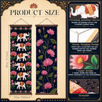 Gilprop 2 Pcs Indian Wall Art Hanging for Diwali Navratri Pooja Decoration - Image 2