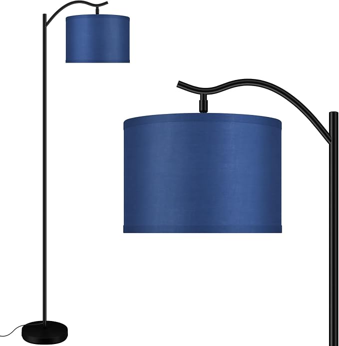 BoostArea Floor Lamp for Living Room, LED Arched Floor Lamp, Tall Modern by BoostArea