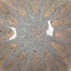 Creative Co-Op 4-Piece Stoneware Flower Shaped Bowl Set in Reactive Glaze, Multicolor - Image 4