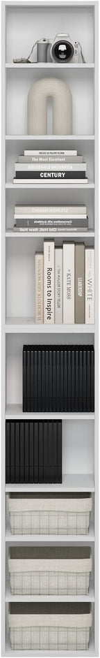 Furinno PASIR Book Shelf, 10-Tier Bookshelf, Bookcase - Image 4