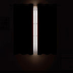 Chocolate Brown Blackout Curtains 34 x 54 Inch Length/Set of 2 Curtain - Image 3