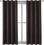 ChrisDowa Blackout Curtains for Bedroom and Living Room 63 Inches Long | 2 - Image 7