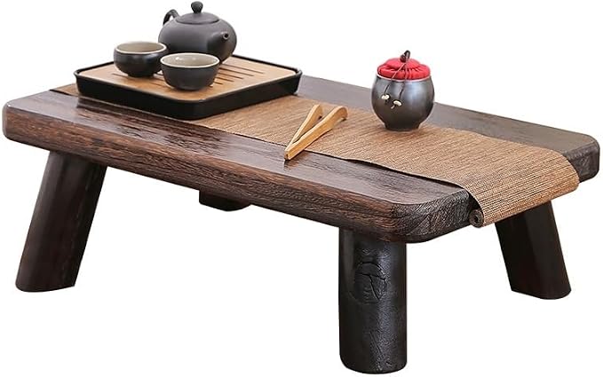 CHICKEN Couch End Table Little Traditional Tea Table Long Paulownia Wood Asia - Image 7