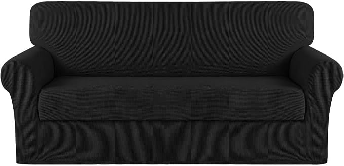 Turquoize Stretch Sofa Slipcover 2 Pieces Sofa Cover Couch Cover by Turquoize